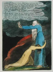 Arise O Rintrah... plate 9 from Europe. A Prophecy